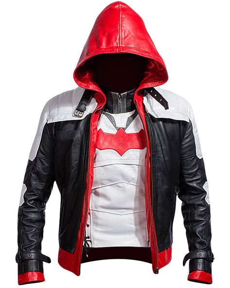 red hood jacket replica|arkham knight red hood.